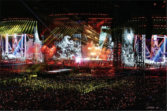 太炸了！PG国际LED巨幕燃爆张韶涵镇江演唱会，超燃舞台气场全开！