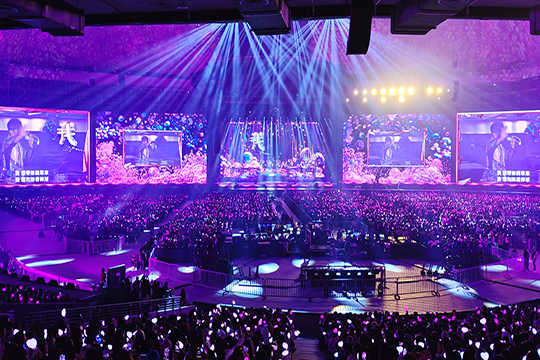 “破蛋”成功！PG国际LED屏与荧光棒燃爆周杰伦台北演唱会！